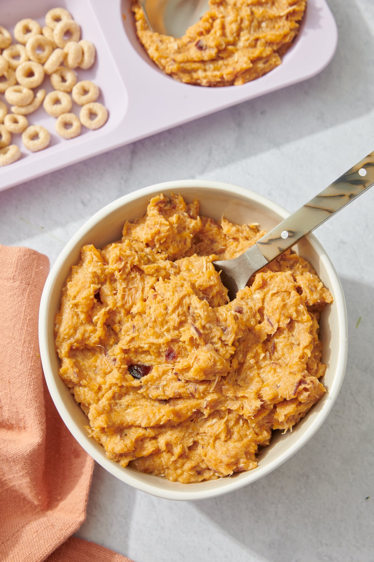Thanksgiving Dinner Baby Food in a bowl.
