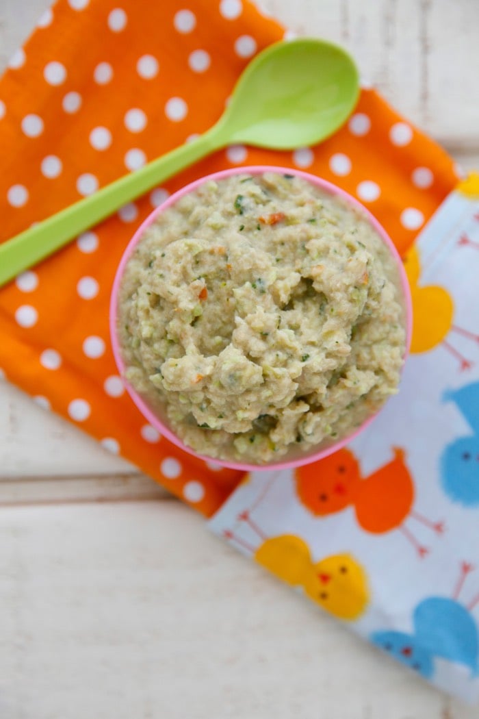 Halibut with Summer Vegetables from Weelicious