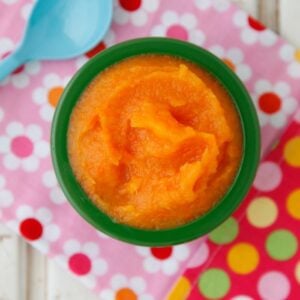 Mango Apple Carrot Puree from Weelicious