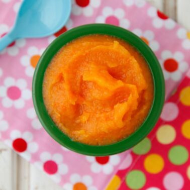 Mango Apple Carrot Puree from Weelicious