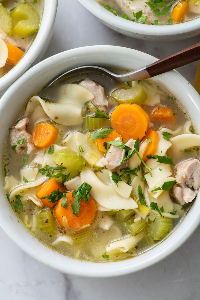 Thermos Lunches for Kids: Chicken Noodle Soup