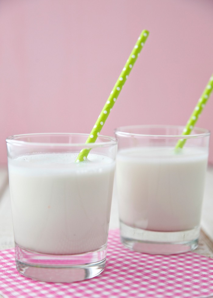 Almon Milk from Weelicious