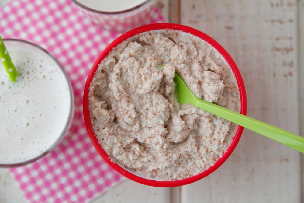 Almon Milk from Weelicious