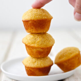 Tiny Corn Muffins video from Weelicious