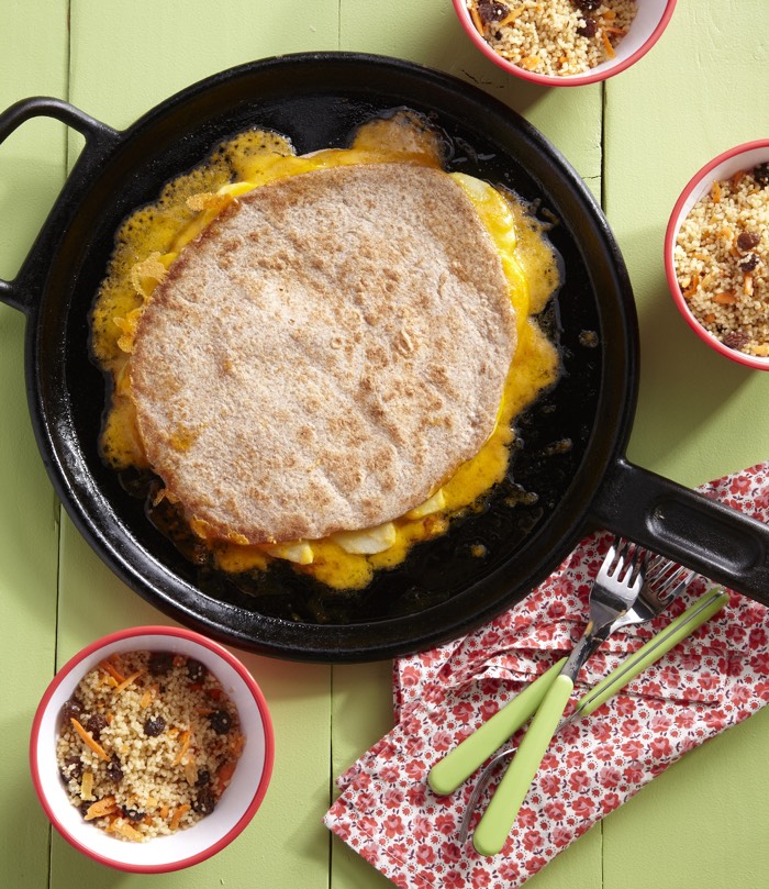 Apples Honey Cheese Quesadilla from weelicious.com