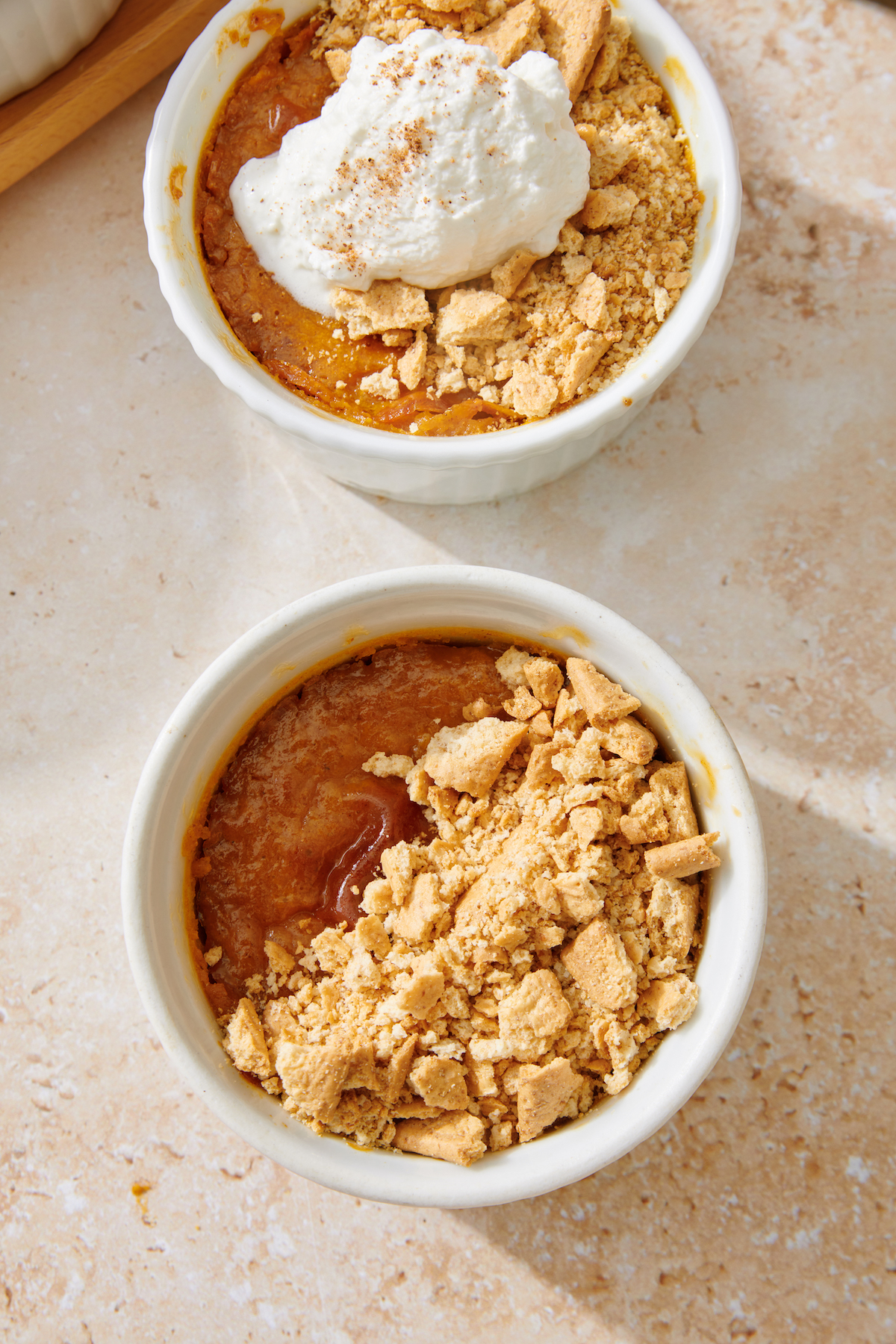 Mini Pumpkin cheesecakes.