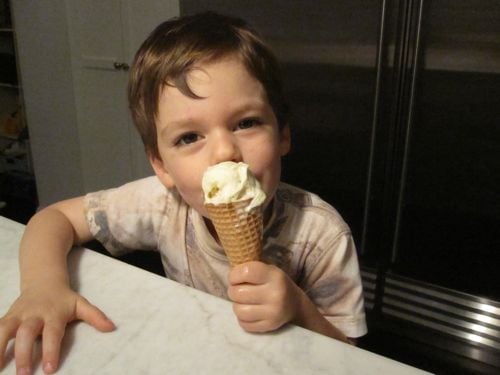 Yogurt, Cinnamon and Honey Ice Cream