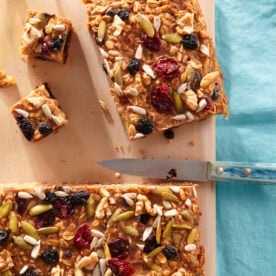 Oatmeal On The Go Bars from weelicious.com