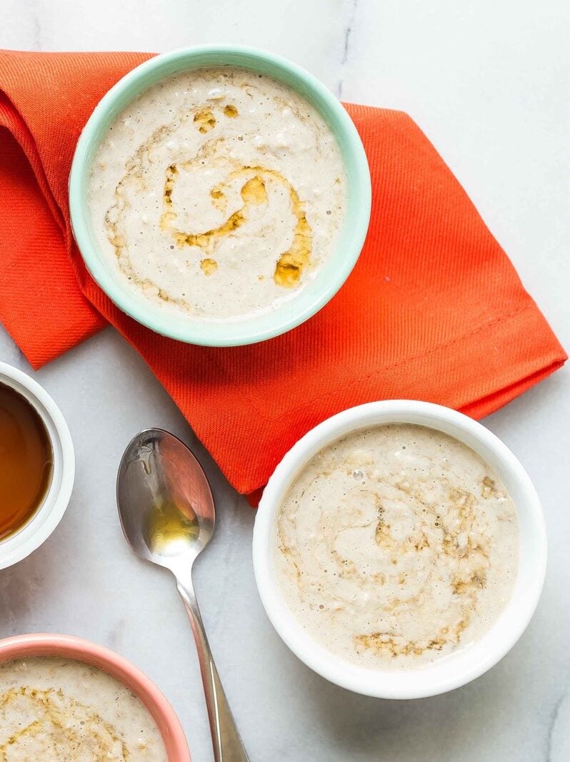 Slow Cooker Oatmeal from weelicious.com