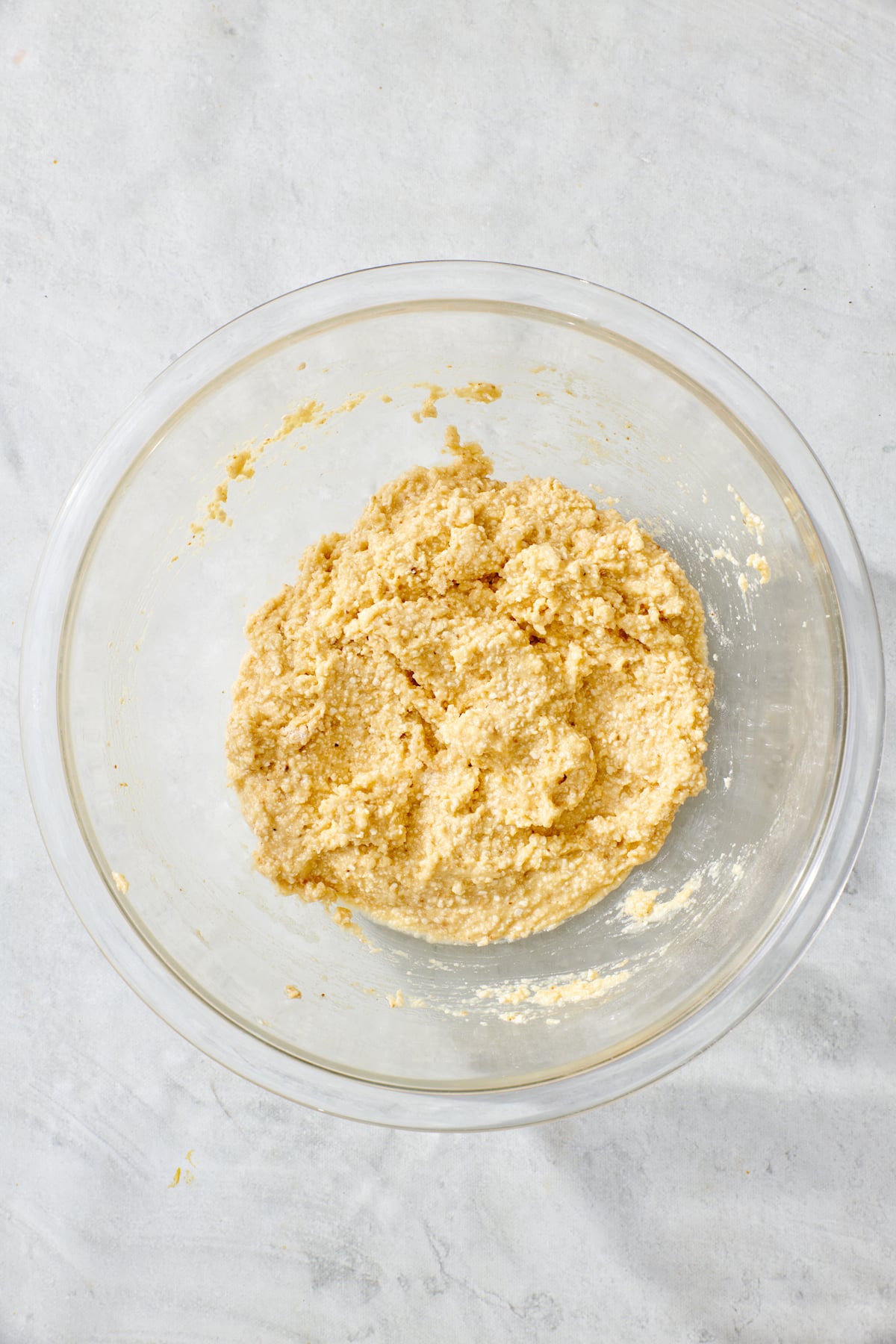 Matzah ball mixture.