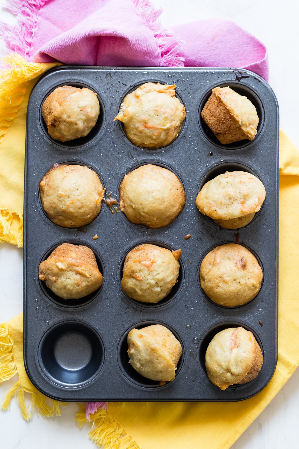 Carrot Apple Coconut Muffins from weelicious.com