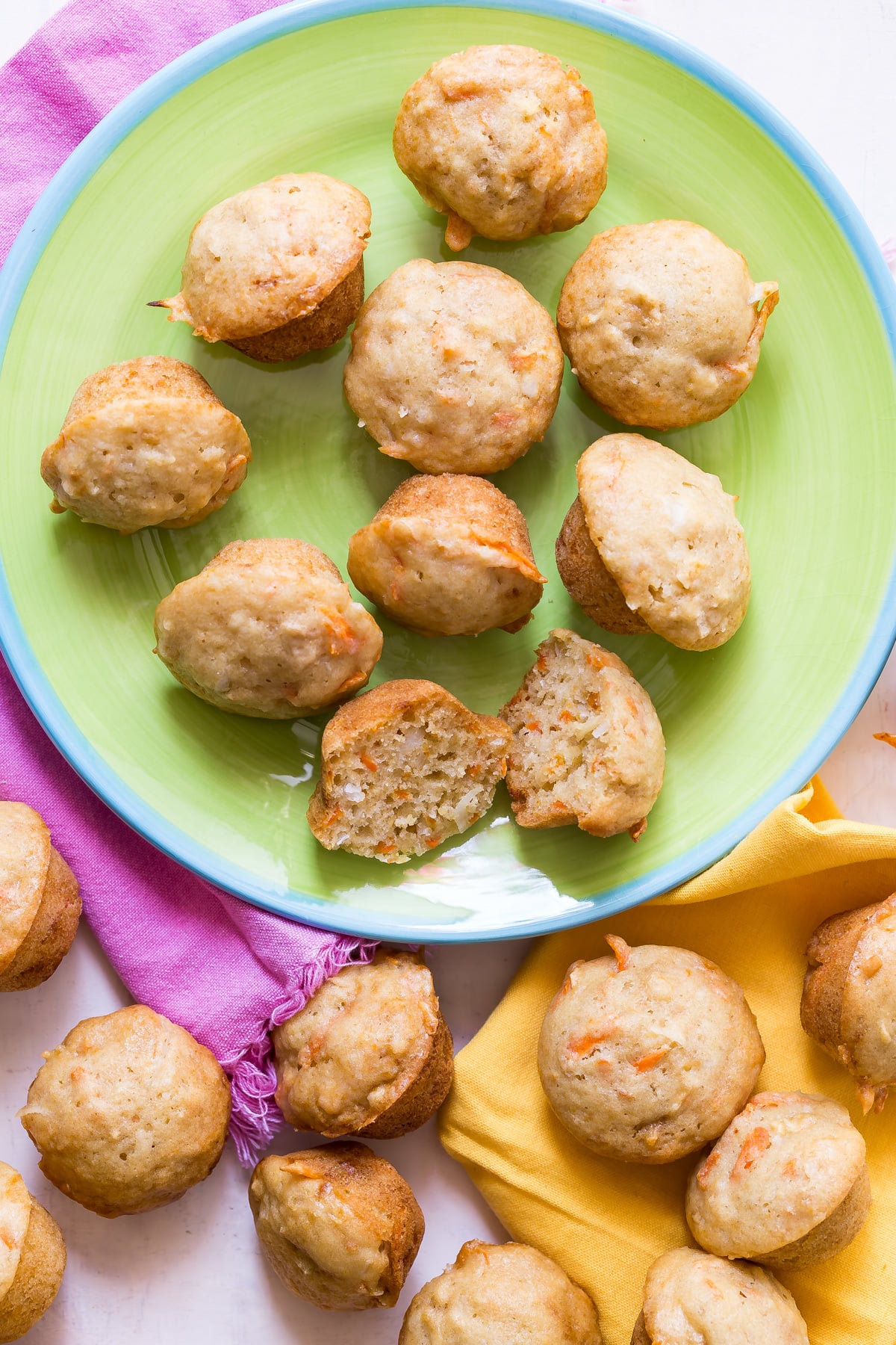 Carrot Apple Coconut Muffins from weelicious.com