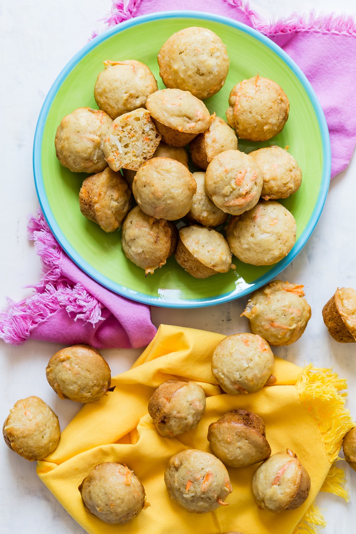 Carrot Apple Coconut Muffins from weelicious.com