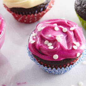 Red Beet Cupcakes from weelicious.com