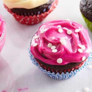 Red Beet Cupcakes from weelicious.com