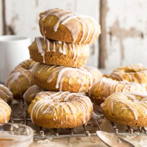 Baked Pumpkin Donuts from weelicious.com