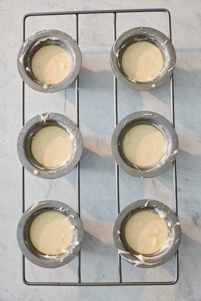 Popover Pan with Batter