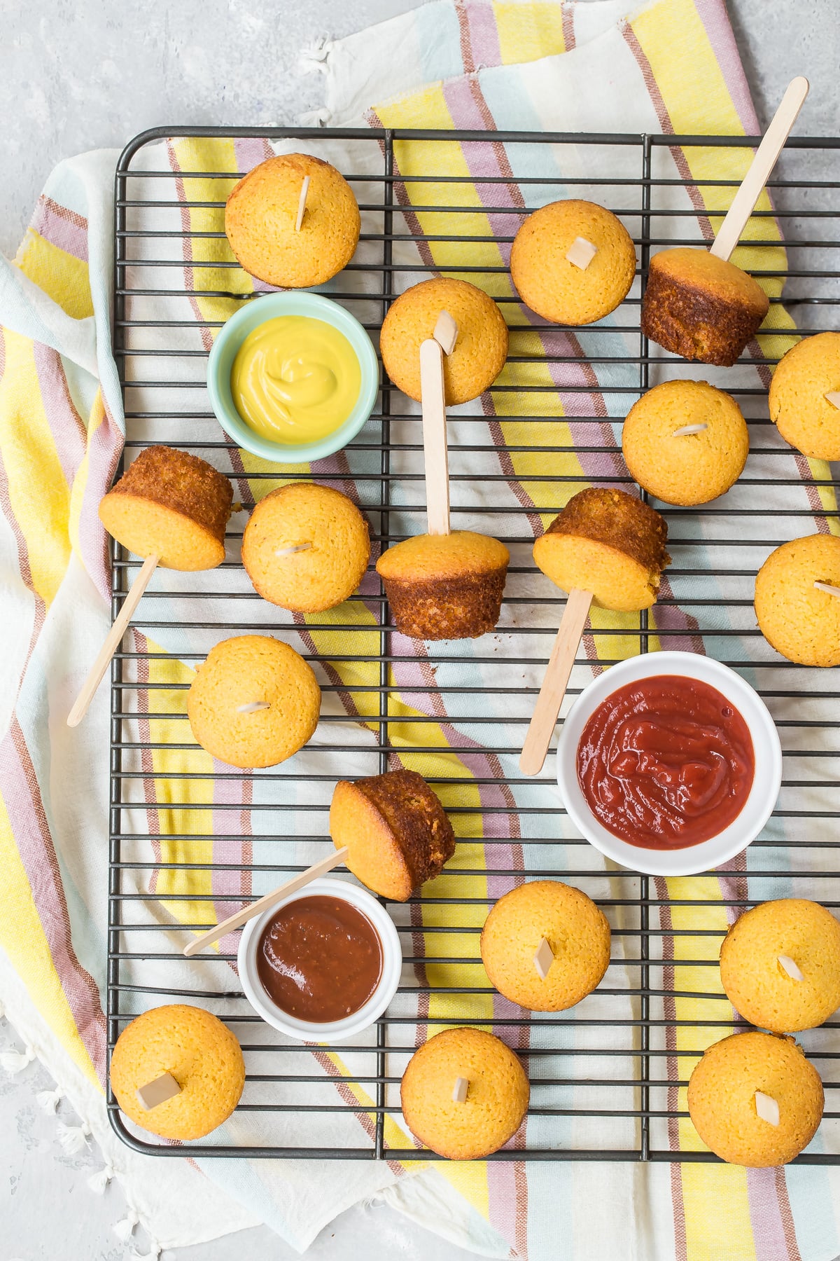 Corn Dog Muffin Bites from Weelicious.com
