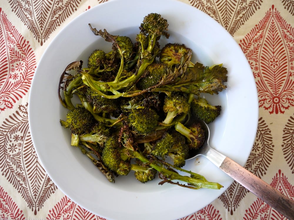 Crispy Broccoli from Weelicious