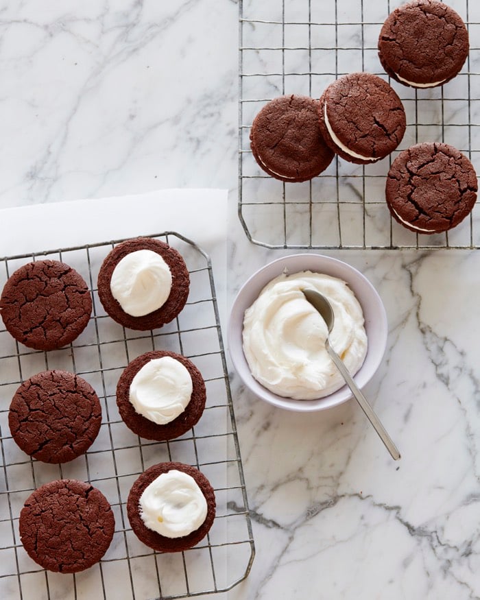Homemade Oreo Cookies recipe from weelicious.com