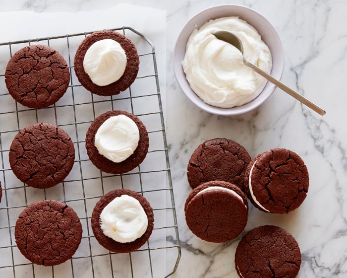 Homemade Oreo Cookies recipe from weelicious.com