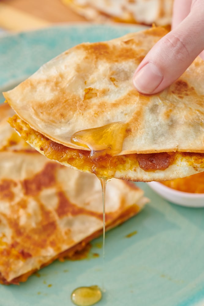 Sweet Pumpkin Quesadilla from Weelicious.com