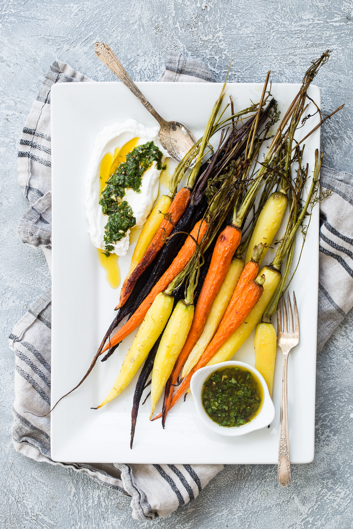 Caramelized Carrots with Chermoula from Weelicious.com