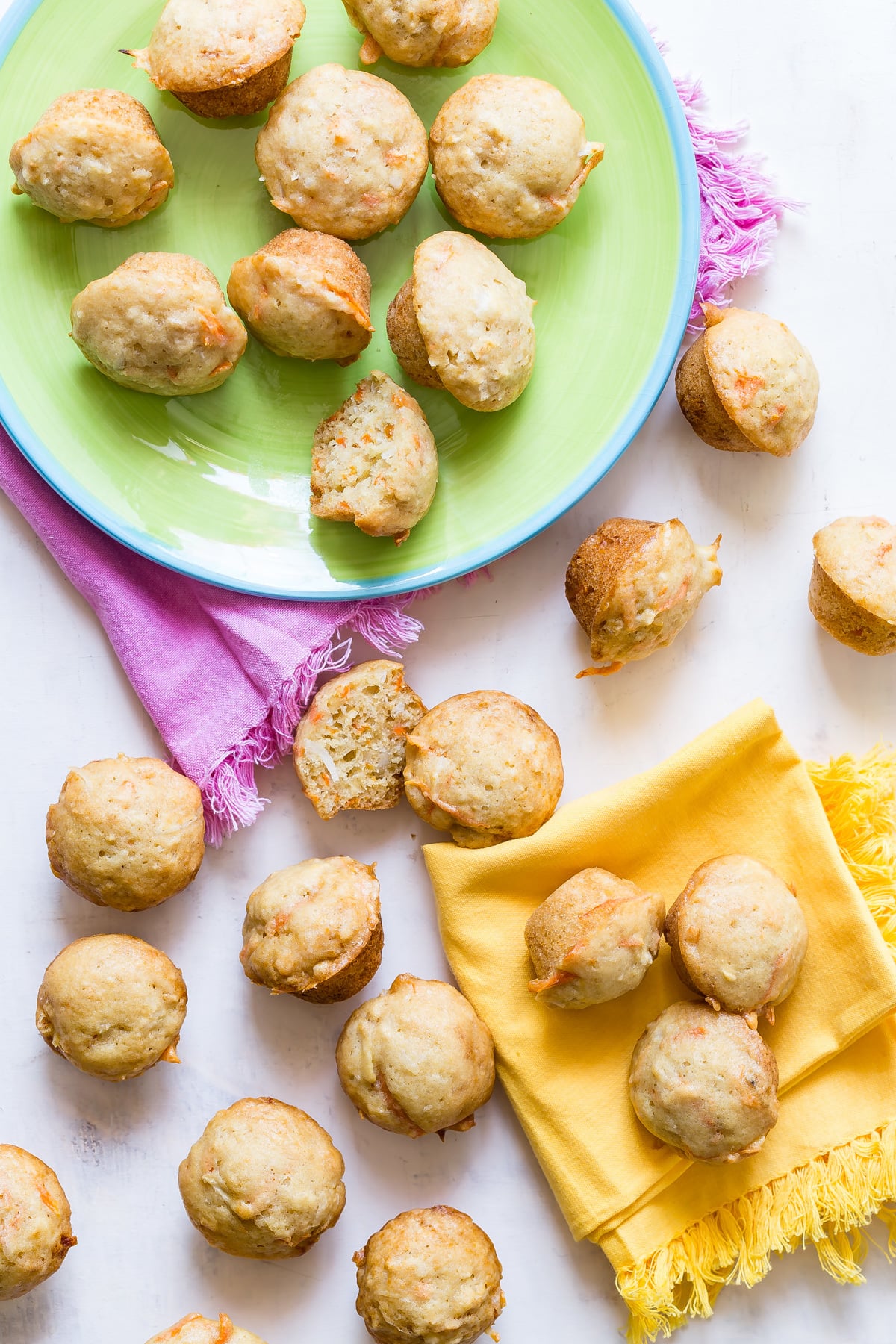 Carrot Apple Coconut Muffins from weelicious.com
