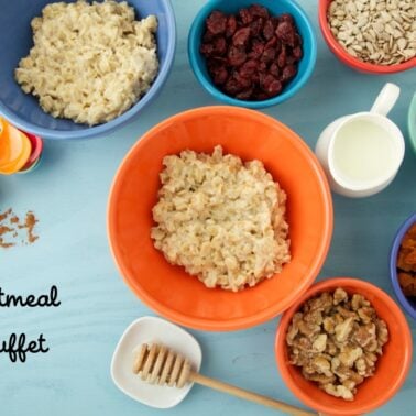 Oatmeal Buffet