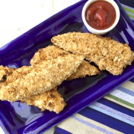 Matzah Chicken Tenders from Weelicious.com