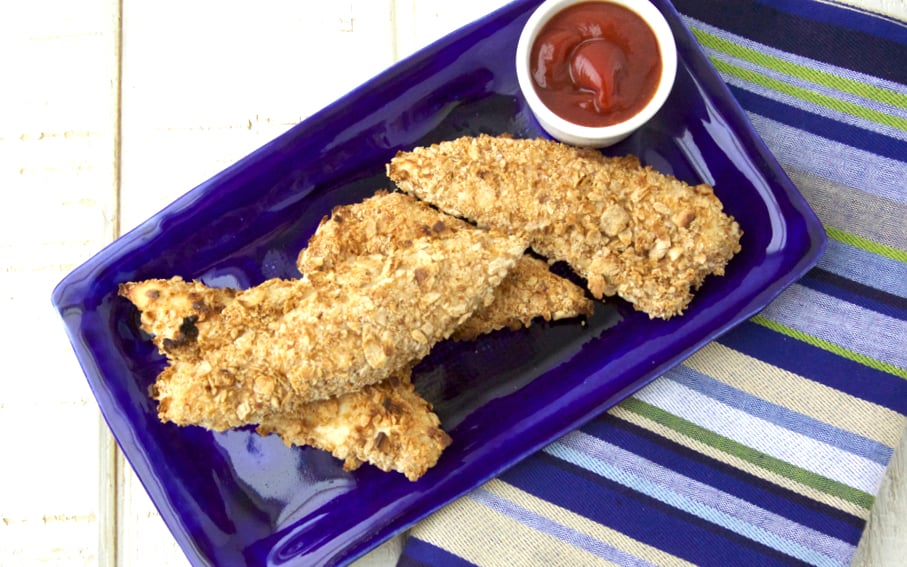 Matzah Chicken Tenders from Weelicious.com