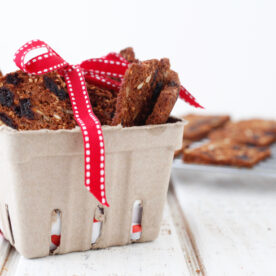 Dried Cherry Seed Crisps recipe from weelicious.com