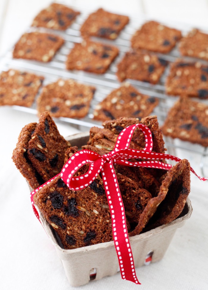 Dried Cherry Seed Crisps recipe from weelicious.com