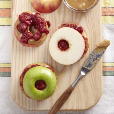 Apple Ring PB&J video from weelicious.com