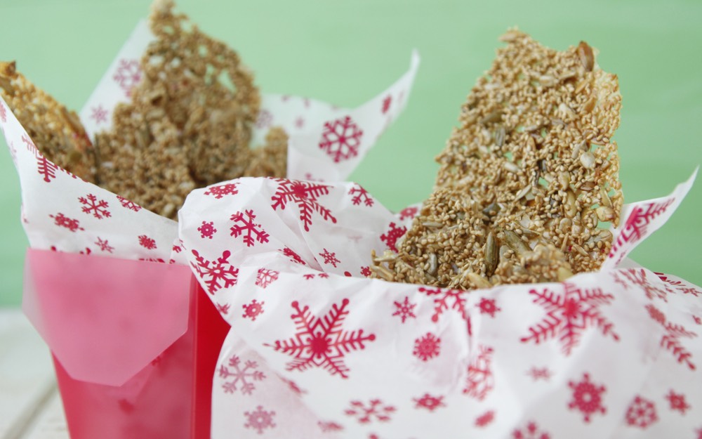 Three Seed Brittle from Weelicious