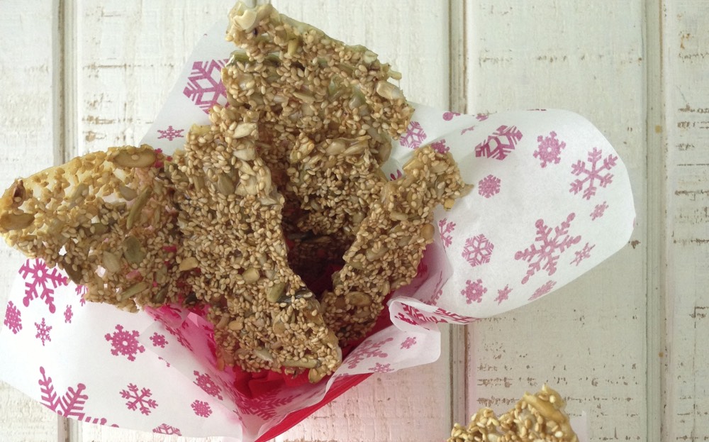 Three Seed Brittle from Weelicious