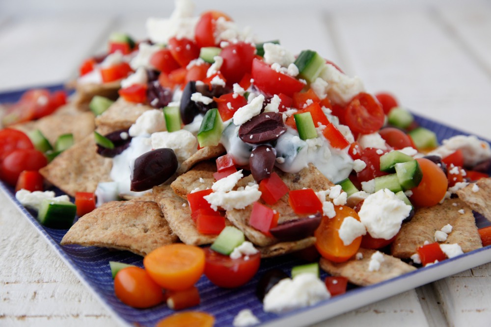 Greek Nachos from Weelicious
