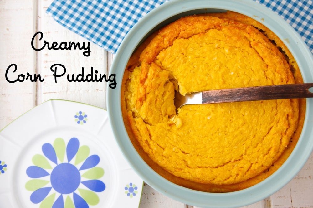 Creamy Corn Pudding from Weelicious