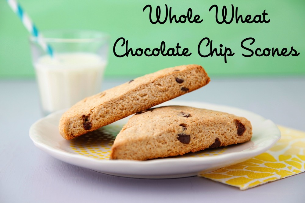 Whole Wheat Chocolate Chip Scones from Weelicious
