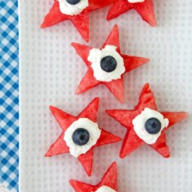 Watermelon Star Bites from Weelicious