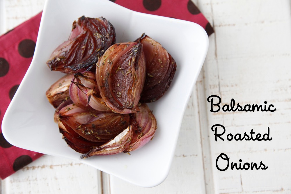 Balsamic Roasted Onions from Weelicious