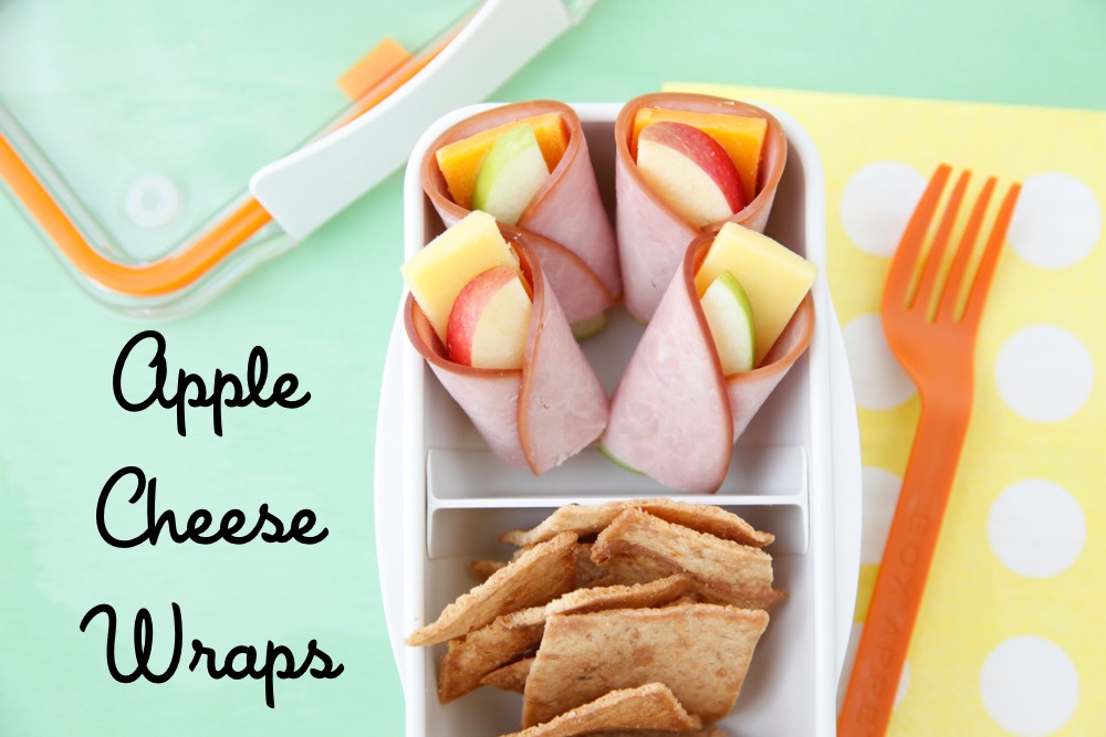 Apple Cheese Wraps from Weelicious