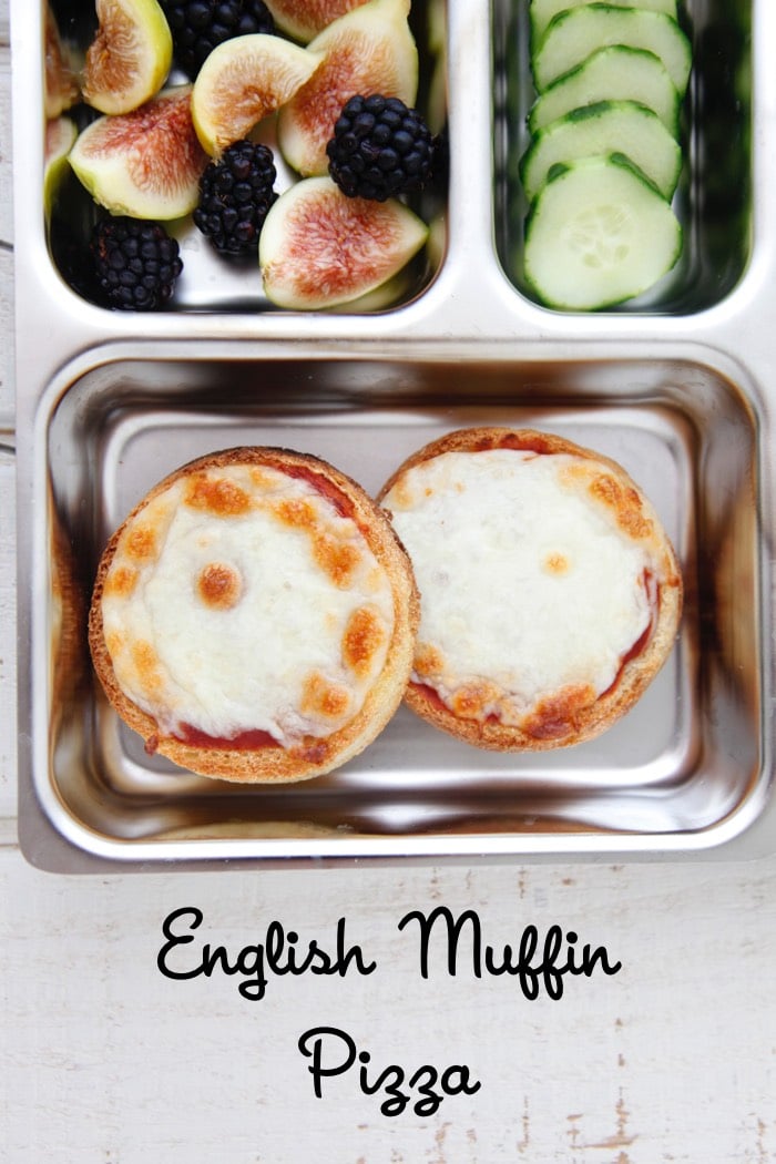 English Muffin Pizza from Weelicious