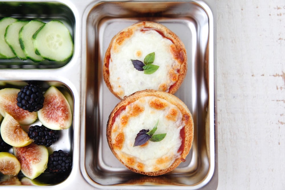 English Muffin Pizza from Weelicious