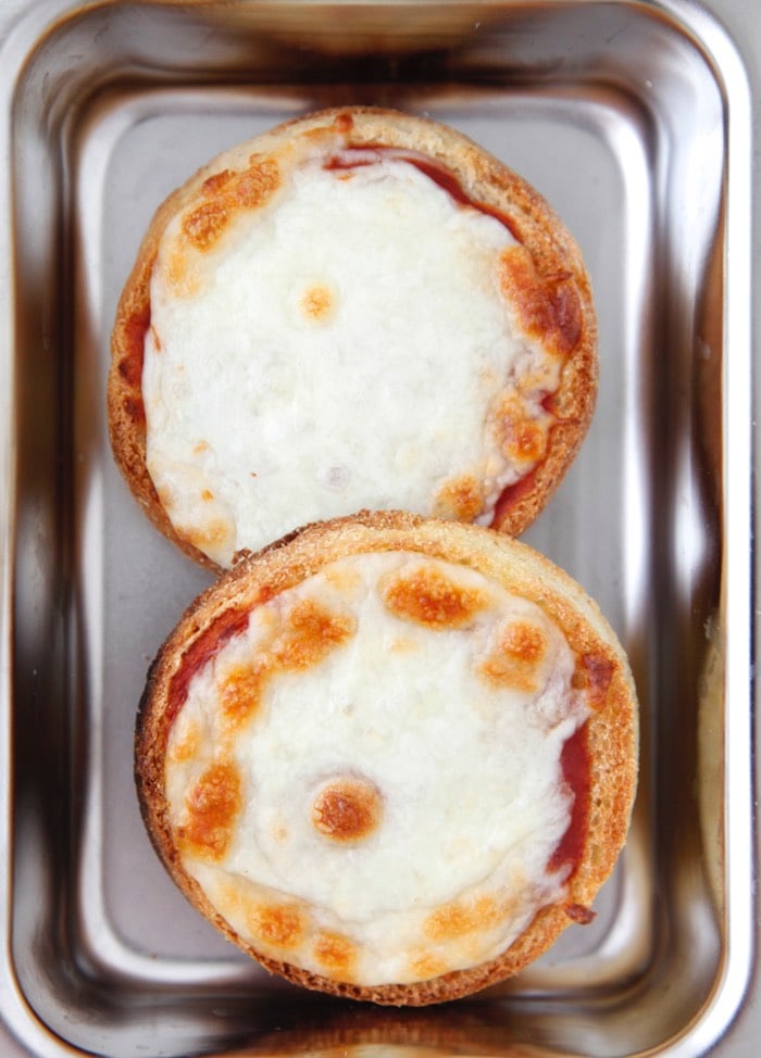 English Muffin Pizza from Weelicious