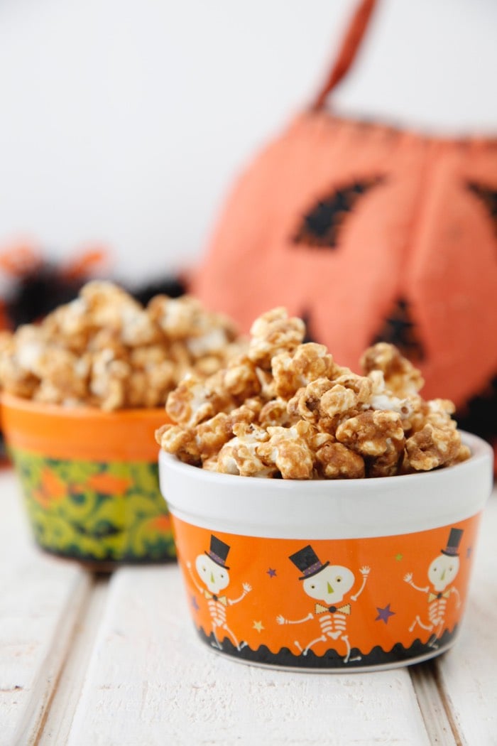 Caramel Popcorn from Weelicious