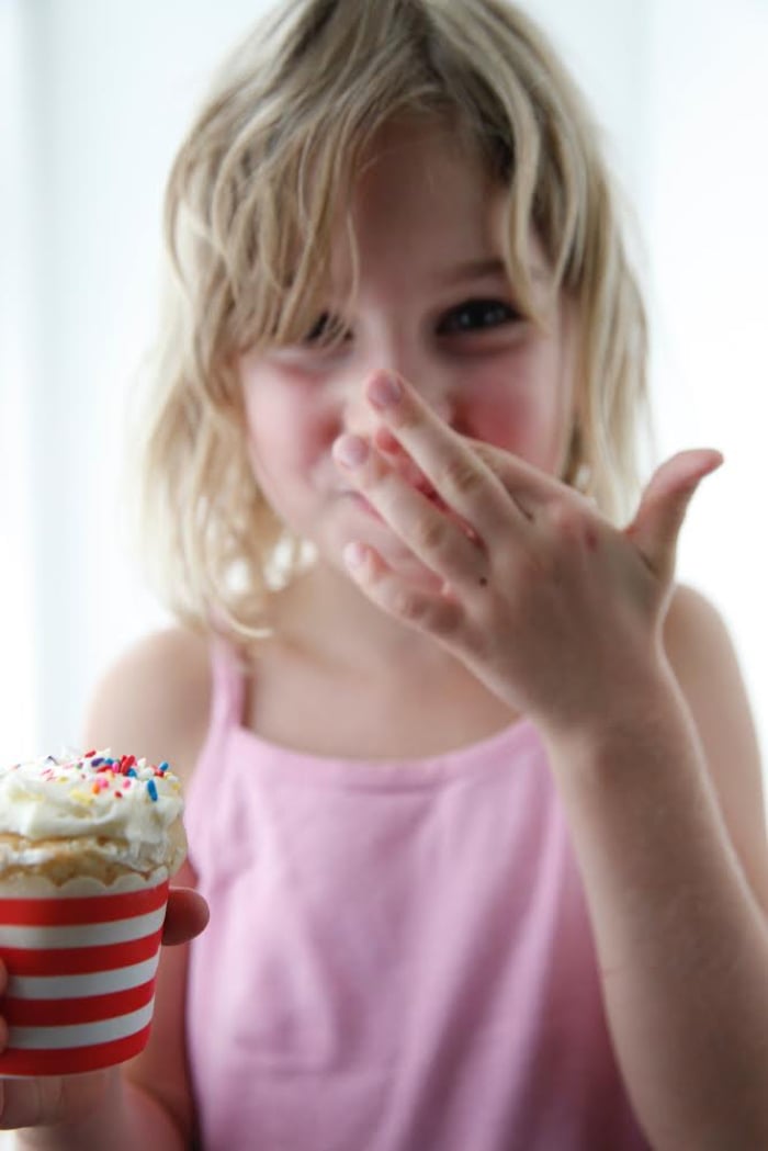 Confetti Cupcakes from Weelicious