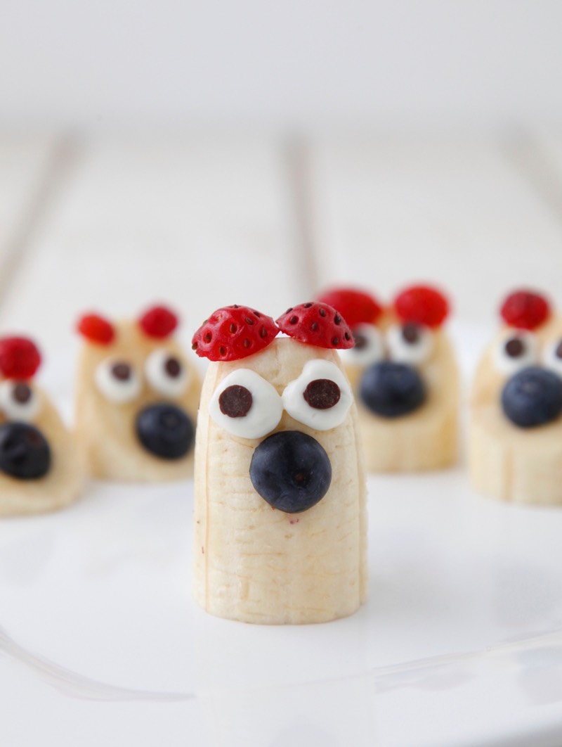 Banana Bears from Weelicious