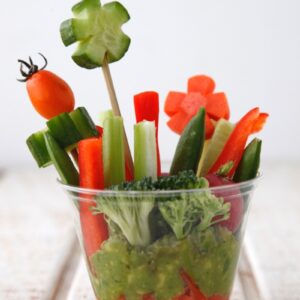 Veggie Garden Cups from Weelicious