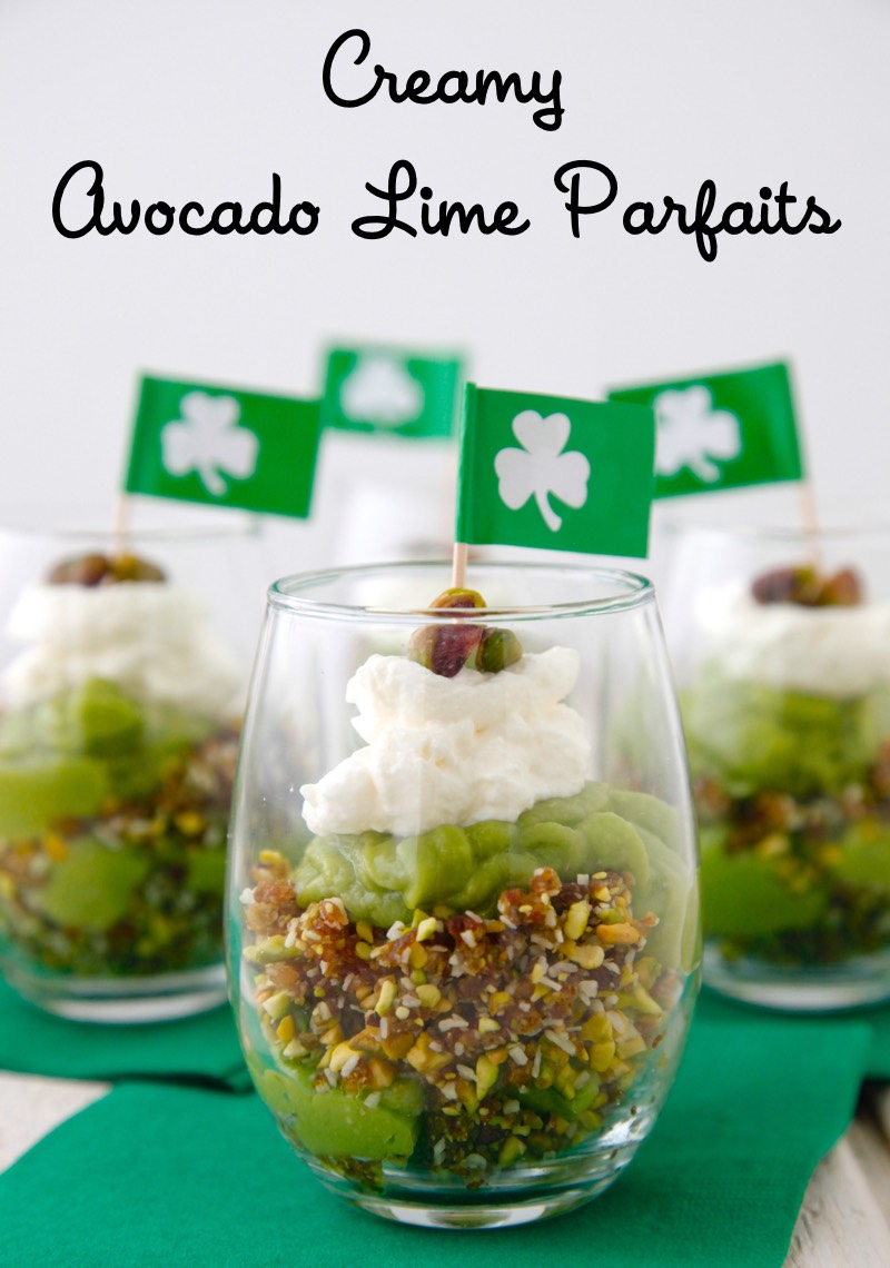 Creamy Avocado Lime Parfaits from Weelicious